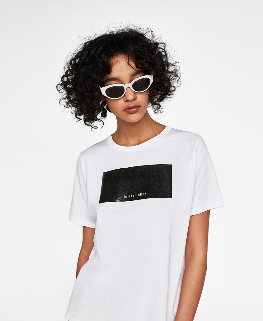 embossed backpack in brown